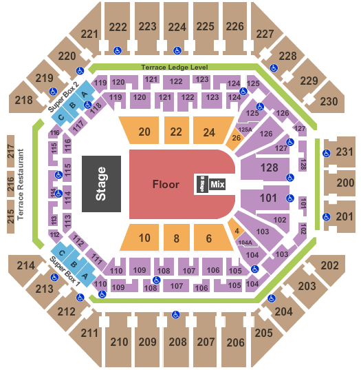 Frost Bank Center Blink 182 Seating Chart