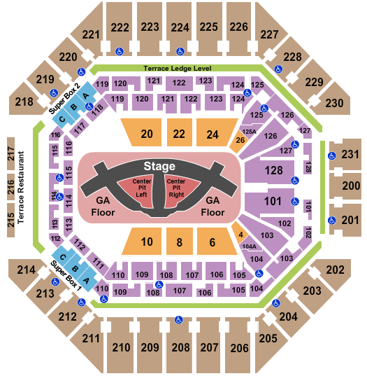 Wells Fargo Seating Chart Carrie Underwood