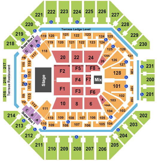 Frost Bank Center Chris Brown Seating Chart