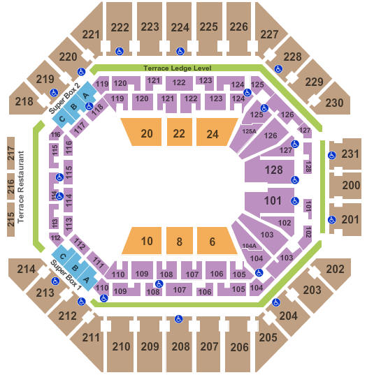 Frost Bank Center Circus Seating Chart
