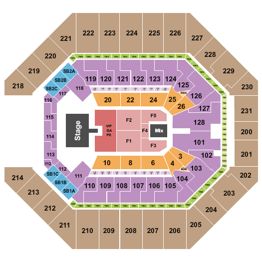 Frost Bank Center Cody Johnson Seating Chart