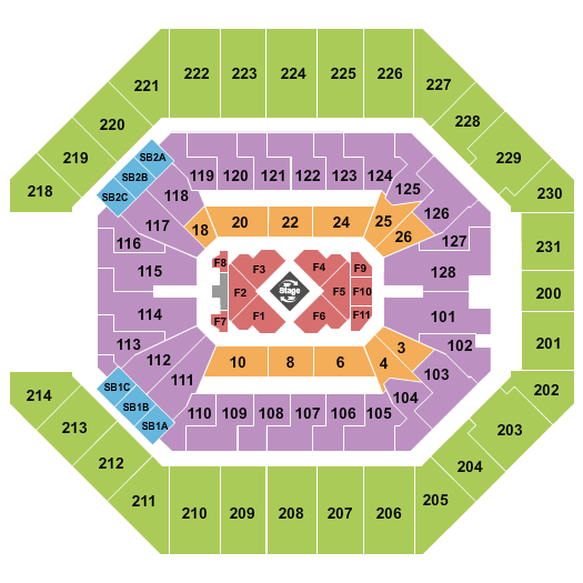 Frost Bank Center Dave Chappelle Seating Chart