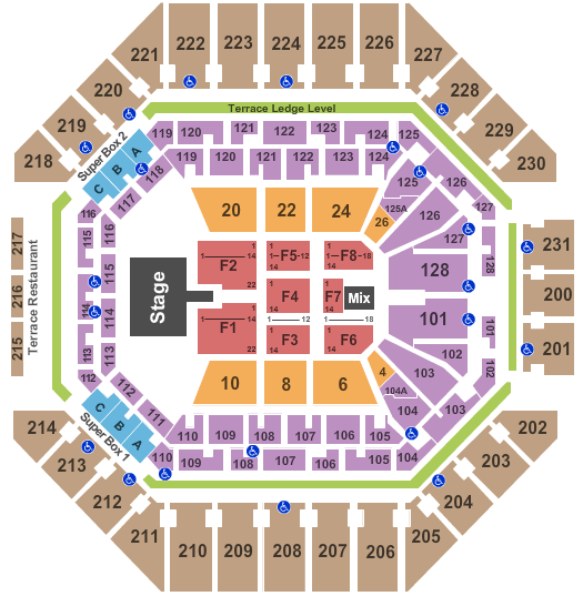 Frost Bank Center Earth Wind Fire Seating Chart