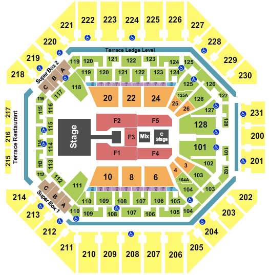 Frost Bank Center Enrique Iglesias Seating Chart