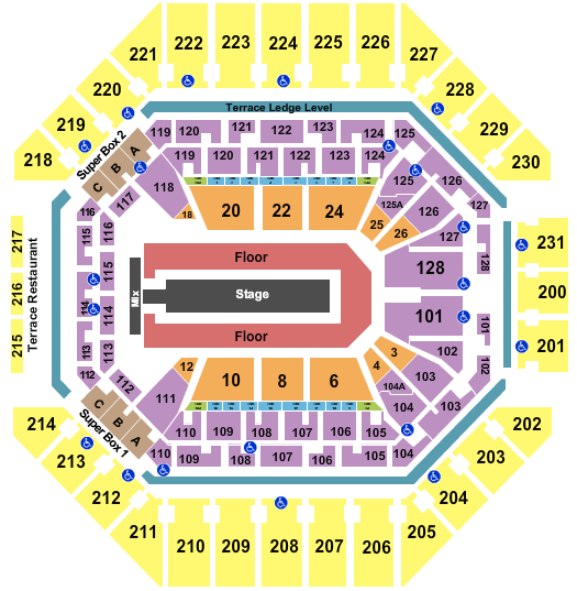 Frost Bank Center J Balvin Seating Chart