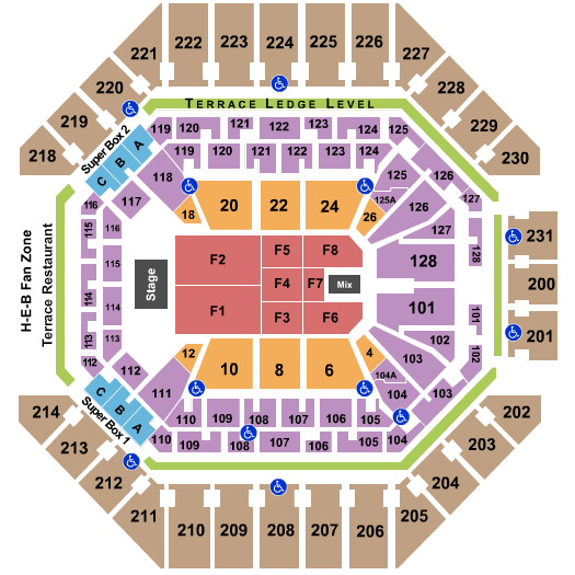 Frost Bank Center Jo Koy Seating Chart
