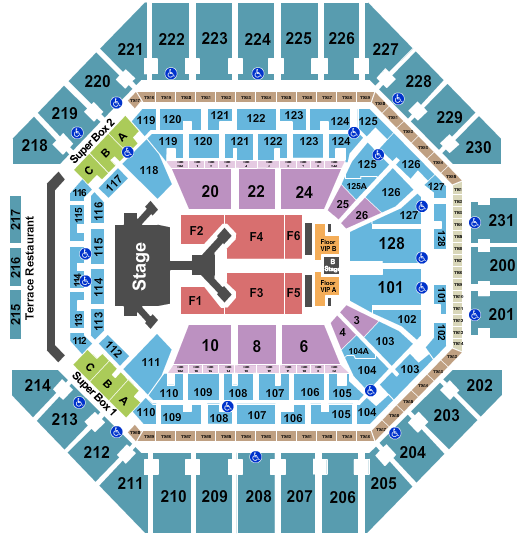 Frost Bank Center Jonas Brothers 2023 Seating Chart
