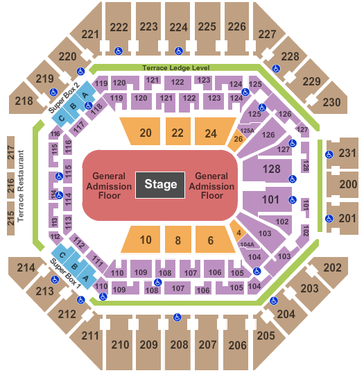 Frost Bank Center Kanye West Seating Chart