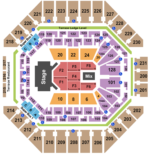 Frost Bank Center Luis Miguel Seating Chart