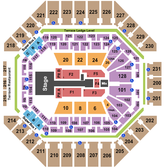 Frost Bank Center Maroon 5 Seating Chart