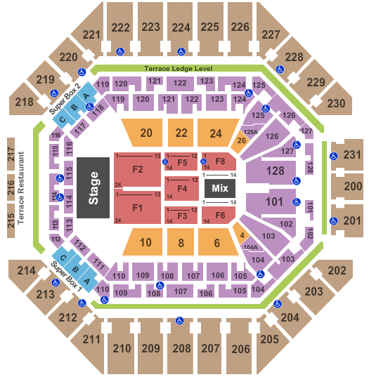 Frost Bank Center Roger Waters Seating Chart