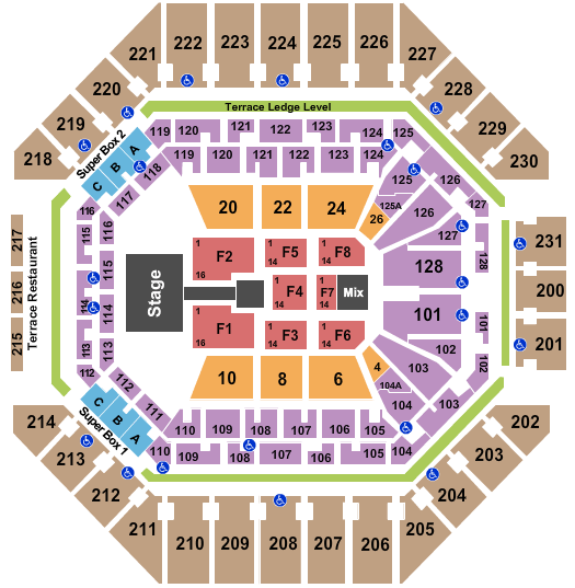 Frost Bank Center Shakira Seating Chart