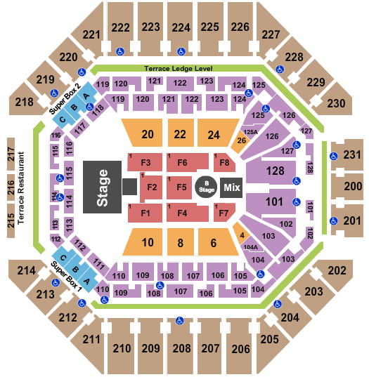Frost Bank Center Shawn Mendes Seating Chart