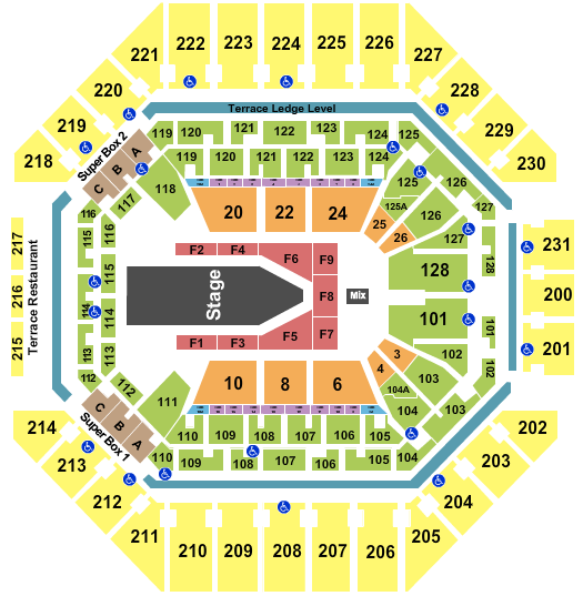Frost Bank Center The Weeknd Seating Chart