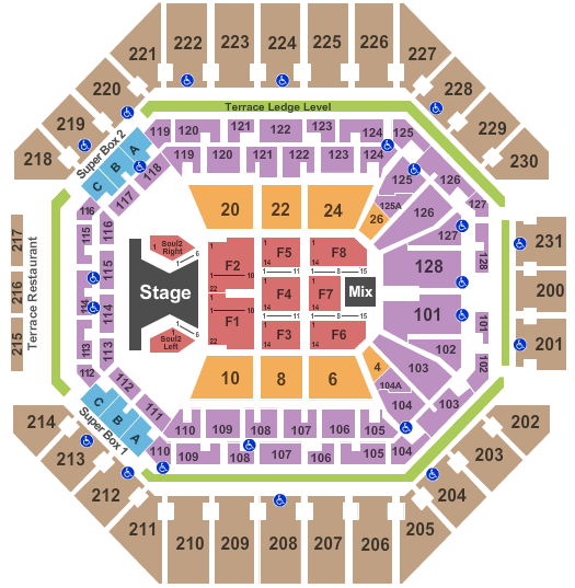 Frost Bank Center Tim McGraw Seating Chart