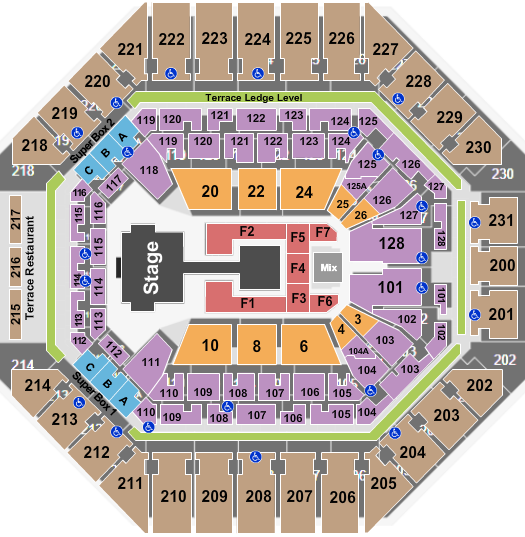 Frost Bank Center Tomorrow X Together Seating Chart