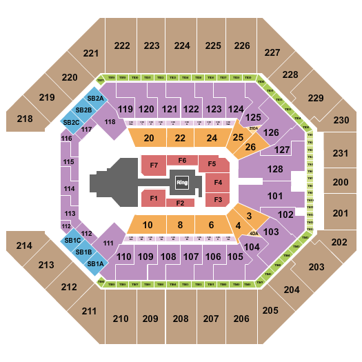 Frost Bank Center WWE Seating Chart