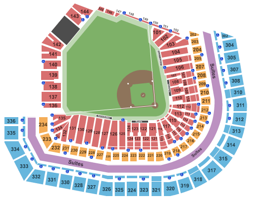 Giants Baseball Seating Chart