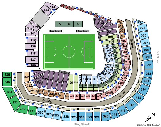 Oracle Park Soccer Seating Chart