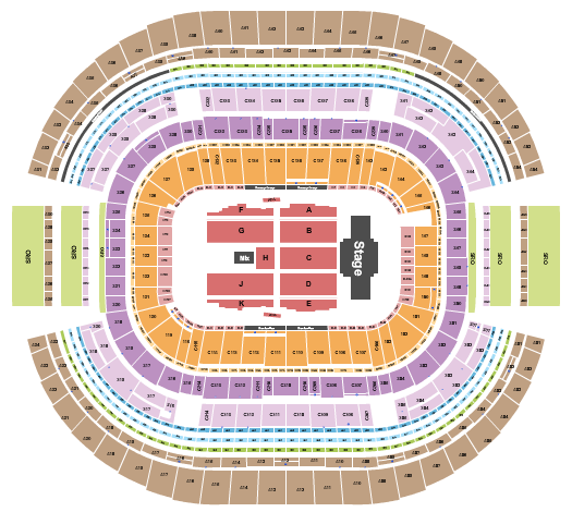 AT&T Stadium Billy Joel Seating Chart