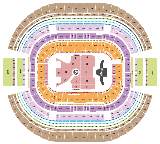 AT&T Stadium Seating Chart
