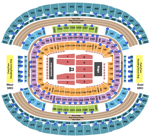 AT&T Stadium Los Bukis Seating Chart