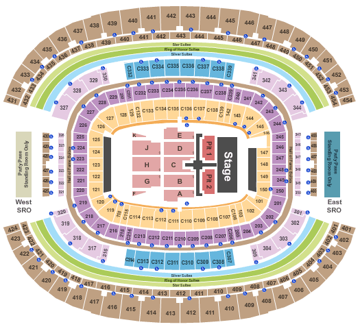 AT&T Stadium Luke Bryan Seating Chart