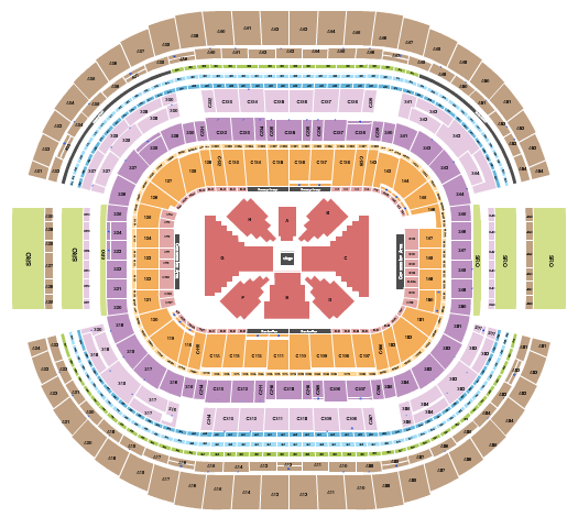 AT&T Stadium spence Jr Vs Garcia Seating Chart