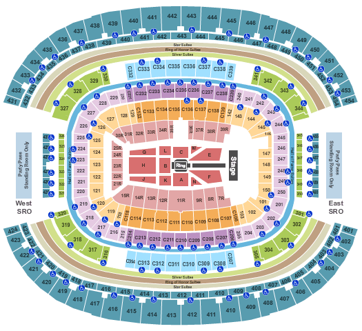 AT&T Stadium Wrestlemania Seating Chart