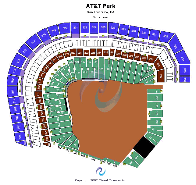 Oracle Park Supercross Seating Chart