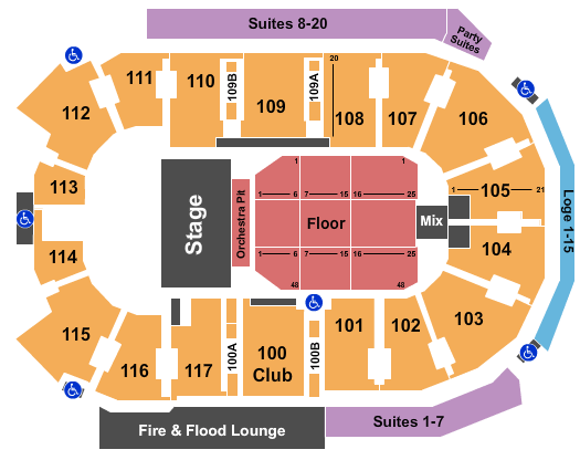 Abbotsford Centre Kinky Boots Seating Chart