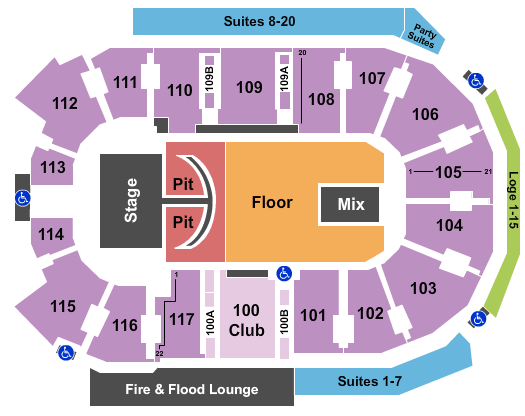 Abbotsford Centre Brad Paisley Seating Chart