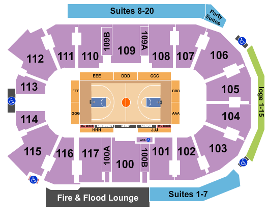 Abbotsford Centre Harlem Globetrotters Seating Chart