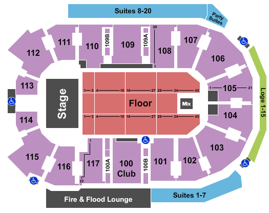 Abbotsford Centre John Mellencamp Seating Chart