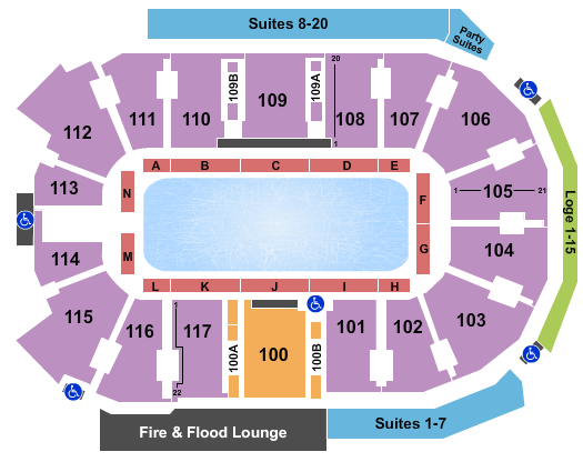 Abbotsford Centre Stars On Ice Seating Chart