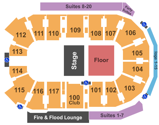 Abbotsford Event Center Seating Chart
