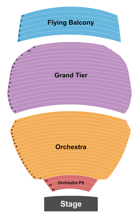 Abraham Chavez Theatre Endstage Pit Seating Chart
