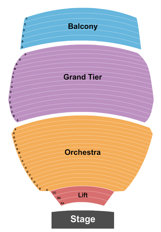 Abraham Chavez Theatre Seating Chart