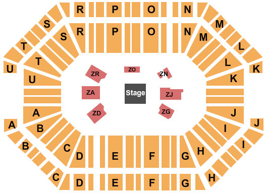 Accor Arena UFC 2 Seating Chart