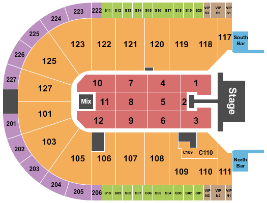 Acrisure Arena Tickets & Seating Chart - ETC