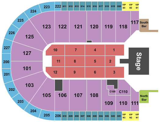 Acrisure Arena Don Omar Seating Chart