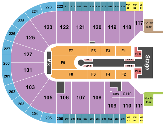 Acrisure Arena Jennifer Lopez 2024 Seating Chart