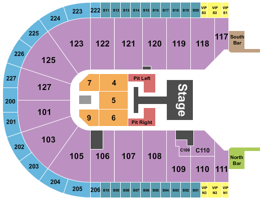 Acrisure Arena Marca Registrada Seating Chart