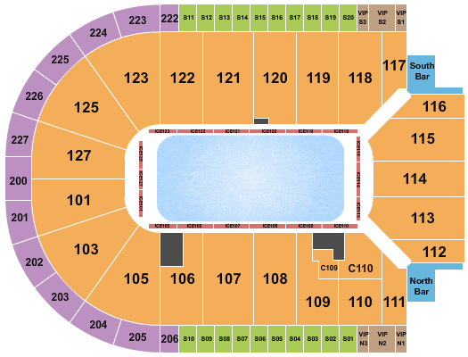 Acrisure Arena Stars On Ice Seating Chart