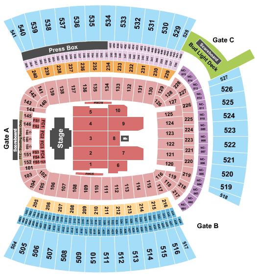 Acrisure Stadium Seating Chart