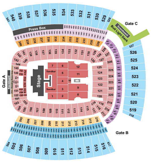 Acrisure Stadium Seating Chart