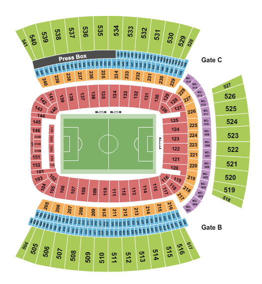 Acrisure Stadium Soccer Seating Chart