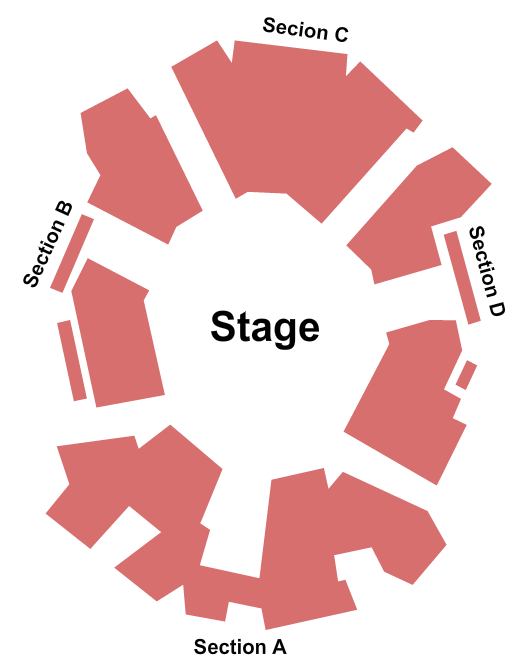 Act Theatre - The Allen Endstage Seating Chart