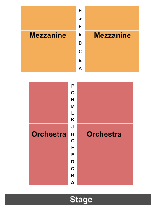 Actors Temple Theater Endstage 4 Seating Chart