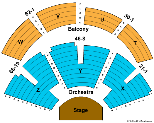 Louisville Seating Chart